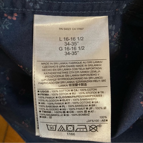 Men’s Floral button down Banana Republic - Picture 5 of 5